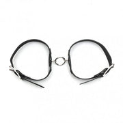 Rimba - Eenvoudige Leren armboeien Met Ring-Laced-up.nl