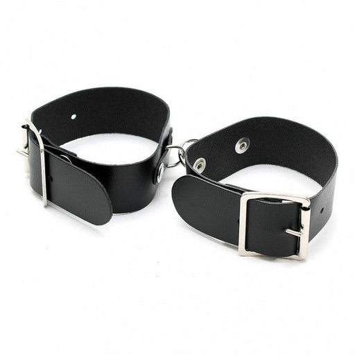 Rimba - Eenvoudige Leren armboeien Met Ring-Laced-up.nl