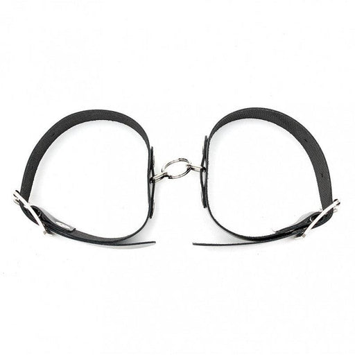 Rimba - Eenvoudige Leren voetboeien Met Ring-Laced-up.nl