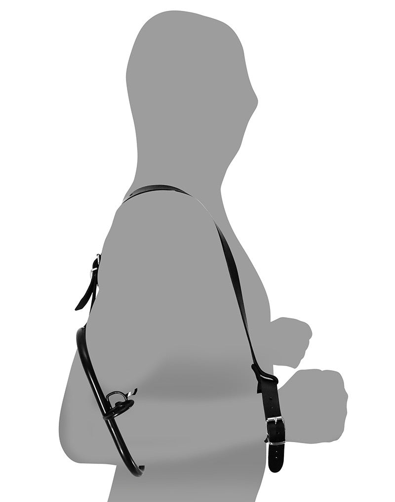 Rimba - Elleboog Bondageset Met Stang, Boeien En Ellebooghouders-Erotiekvoordeel.nl