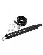 Rimba Bondage Play - Enkelboeien Met hangsloten En 2 karabijnhaken-Laced-up.nl