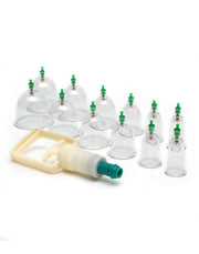 Rimba - Erotic Medical Play - Cupping Set Met 12 Cups-Erotiekvoordeel.nl