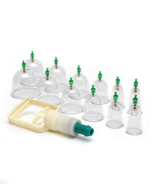Rimba - Erotic Medical Play - Cupping Set Met 12 Cups-Erotiekvoordeel.nl