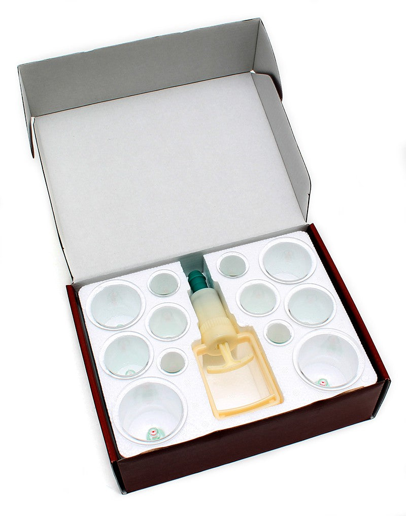 Rimba - Erotic Medical Play - Cupping Set Met 12 Cups-Erotiekvoordeel.nl