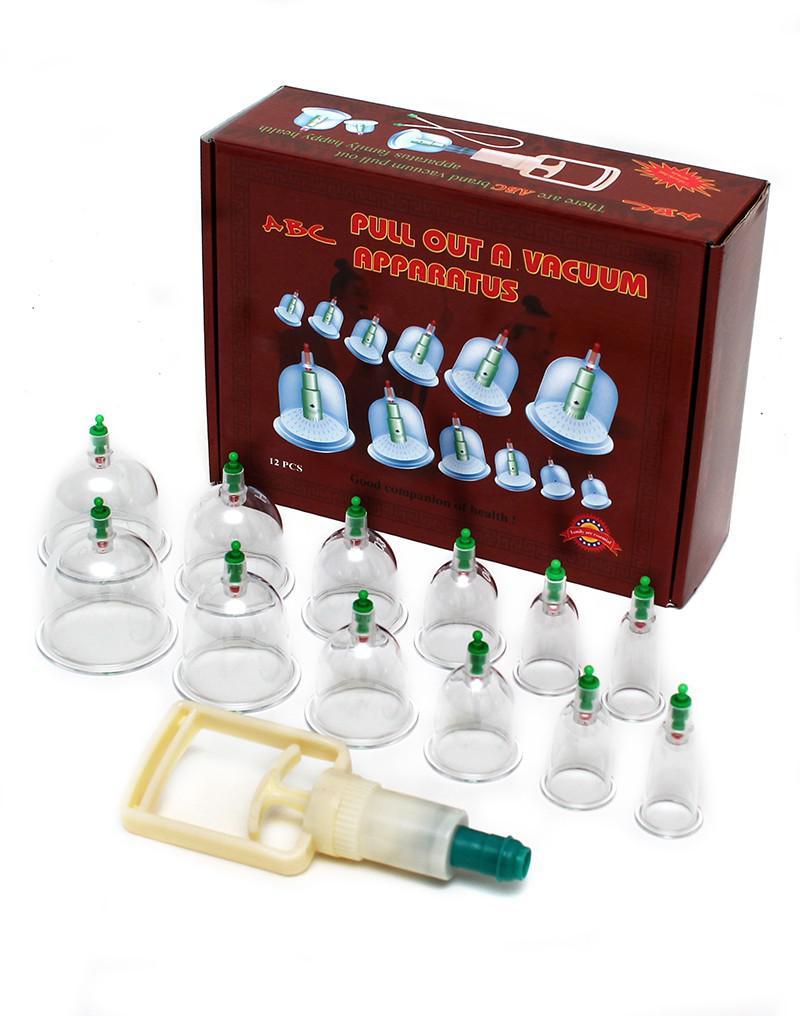 Rimba - Erotic Medical Play - Cupping Set Met 12 Cups-Erotiekvoordeel.nl