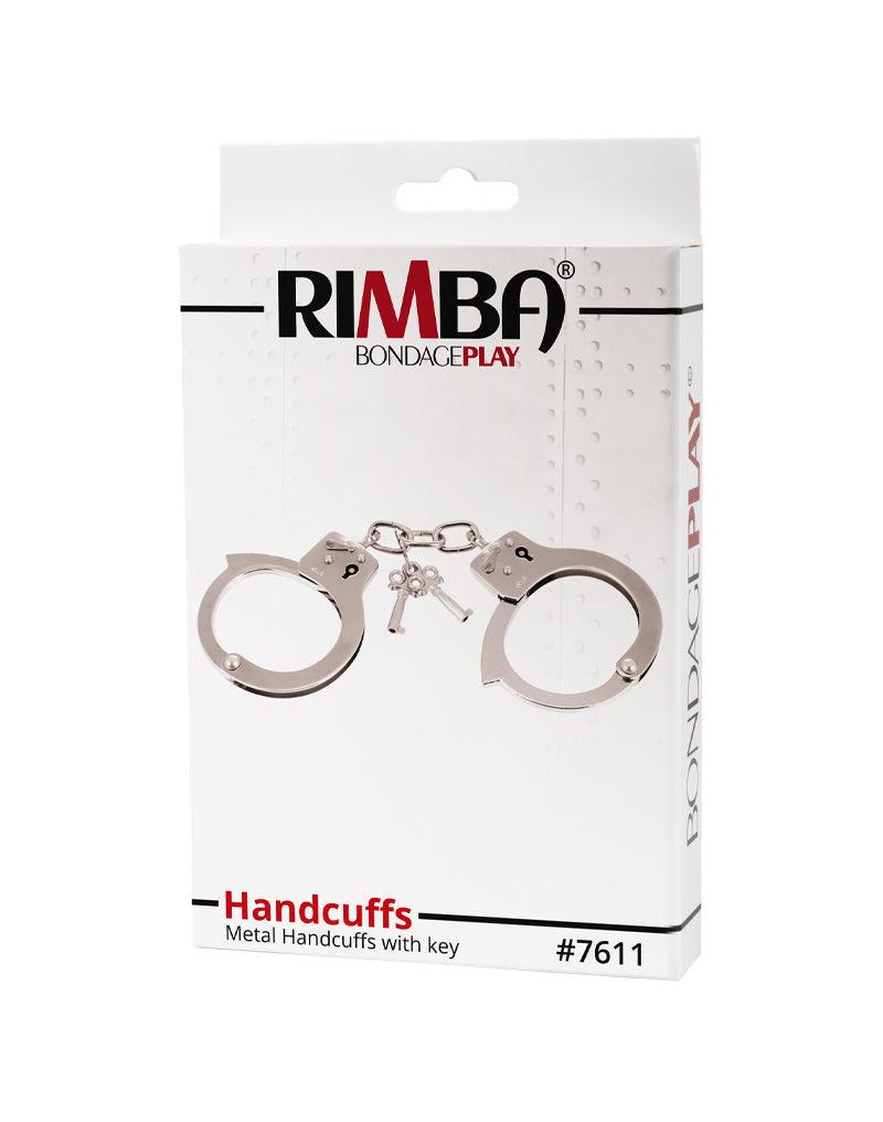 Rimba - Menottes - Menottes de police en métal - Acier massif - Laced-up.nl