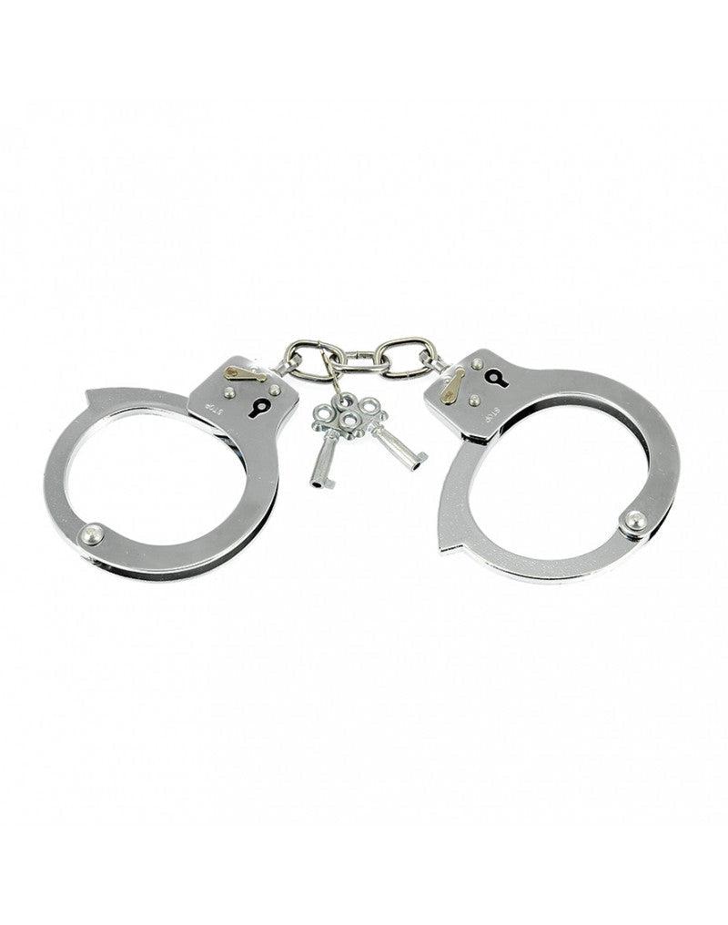 Rimba - Menottes - Menottes de police en métal - Acier massif - Laced-up.nl