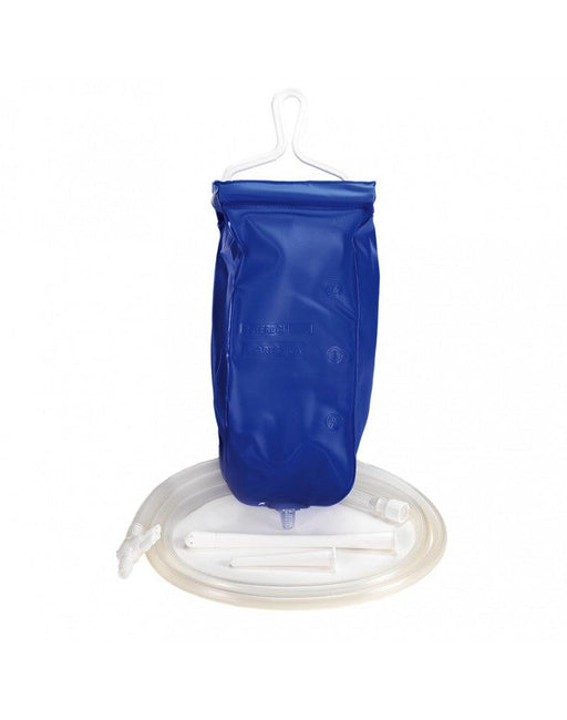 Rimba Bondage Play - Intiem irrigator Set - Reismodel - Inhoud 1 Liter-Laced-up.nl