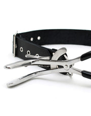 Rimba - Jennings Mondklem Met Leren Nekstrap-Erotiekvoordeel.nl