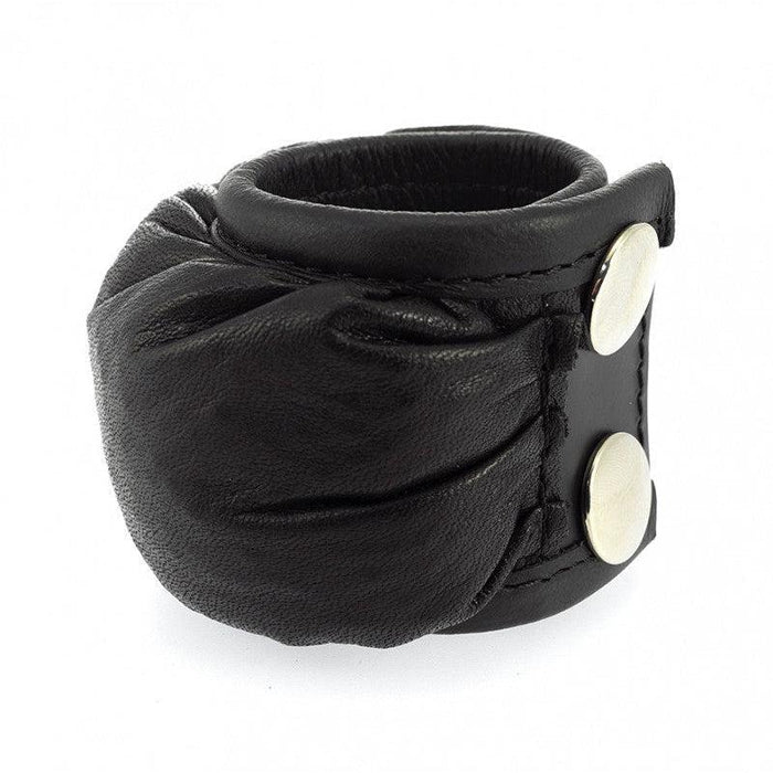 Rimba Bondage Play - Leren Balzak Stretcher Met Gewicht - 450 gram-Laced-up.nl