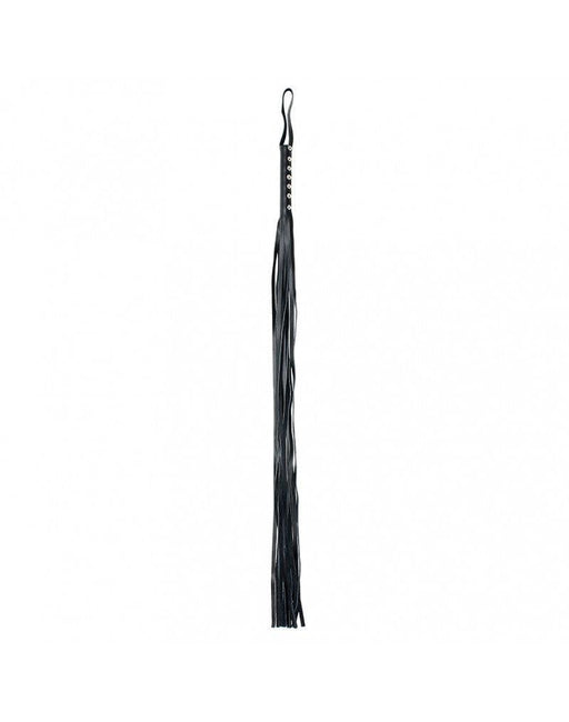 Rimba Bondage Play - Leren Flogger Zweep Met 12 strengen - 105 cm lang-Laced-up.nl