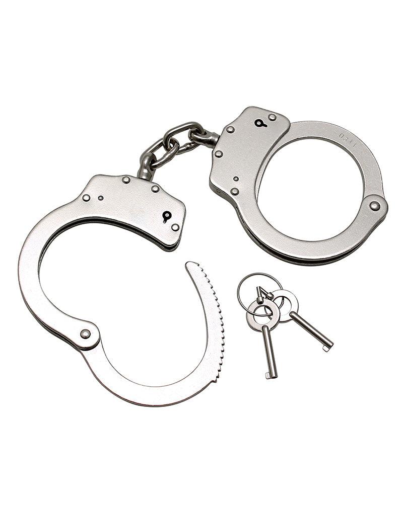Rimba - Handboeien - Metalen Politie Polsboeien - Extra Zwaar - Verstelbaar-Laced-up.nl