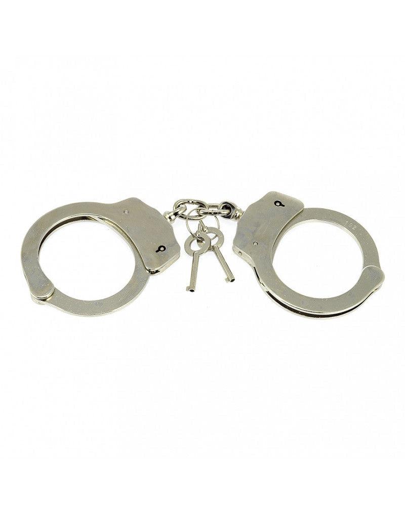 Rimba - Handboeien - Metalen Politie Polsboeien - Extra Zwaar - Verstelbaar-Laced-up.nl