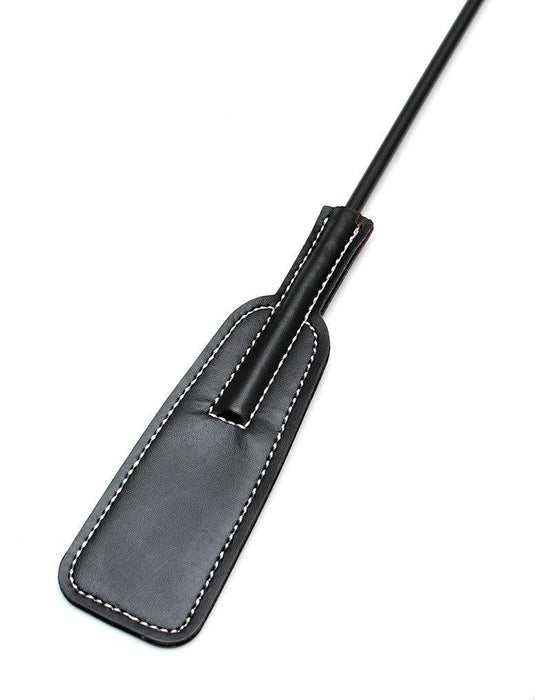 Rimba Bondage Play - Paardrijzweepje En Veren Kietelaar - 2 In 1 speeltje - Rood/Zwart-Laced-up.nl