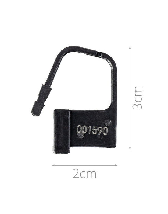 Rimba - Plastic Slotjes voor Kuisheidskooien - Eenmalig gebruik - Luchthaven-vriendelijk-Laced-up.nl