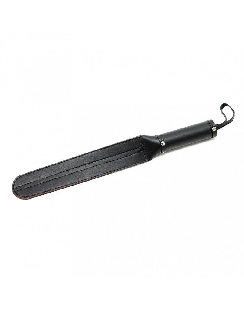 Rimba - Paddle étroite avec poignée - Cuir - 48 cm de long-Laced-up.nl