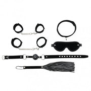 Rimba - Soft Bondage - Kit pour débutants - 6 pièces - Noir - Laced-up.nl
