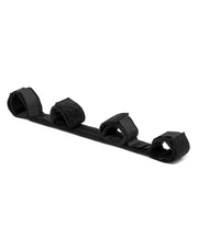 Rimba Bondage Play - Spreader Bar - spreidstang Met vier Boeien - Zwart-Laced-up.nl