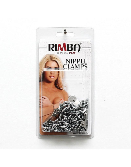 Rimba Bondage Play - Tepel En schaamlip klemmen Met Ketting-Laced-up.nl