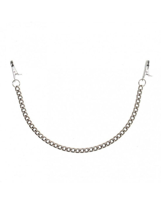 Rimba Bondage Play - Tepelklemmen Met Ketting-Laced-up.nl