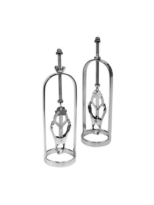 Rimba Bondage Play - Tepelklemmen - Tepel Stretchers Met Japanse Clover Klemmen-Laced-up.nl