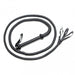 Rimba - Zweep - Bullwhip - 250 cm - Zwart-Laced-up.nl