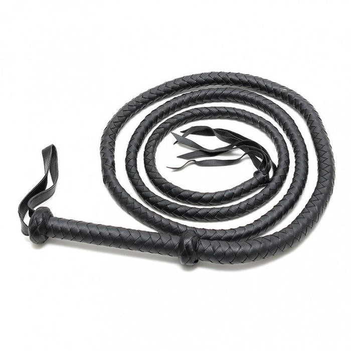 Rimba - Zweep - Bullwhip - 250 cm - Zwart-Laced-up.nl