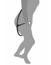 Rimba - Bondage Ring - Restraint Ring Met Leren Boeien En Hangslot-Laced-up.nl