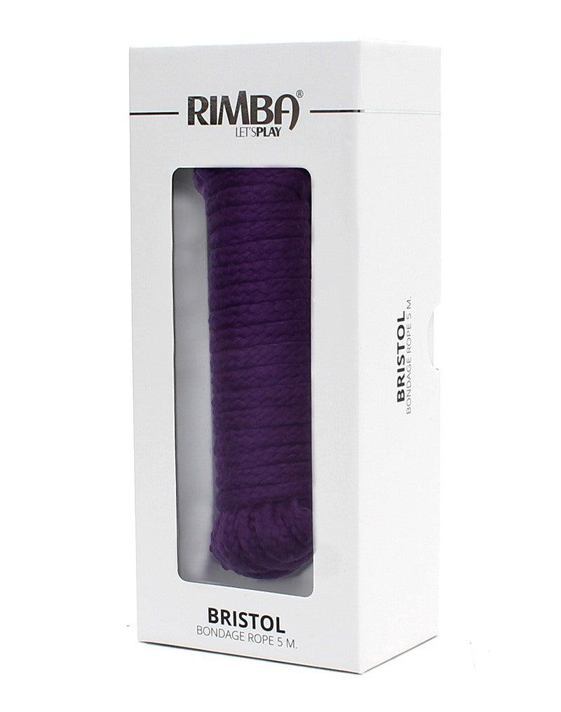 Rimba - Bristol - Bondagetouw Katoen - 5 Meter - Paars-Laced-up.nl