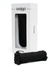 Rimba - Bristol - Bondagetouw Katoen - 5 Meter - Zwart-Laced-up.nl