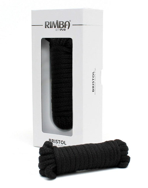 Rimba - Bristol - Bondagetouw Katoen - 5 Meter - Zwart-Laced-up.nl