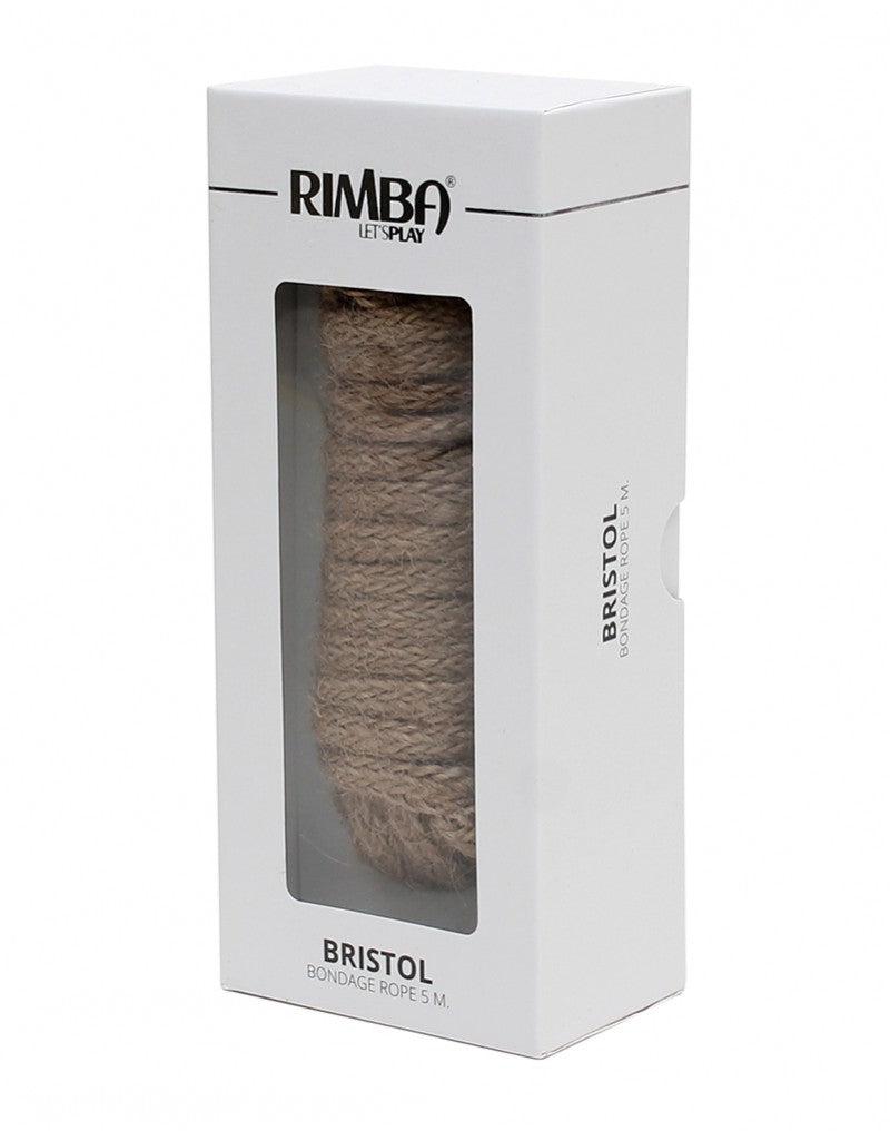 Rimba - Bristol - Natural Hennep Bondagetouw - 5 Meter-Laced-up.nl