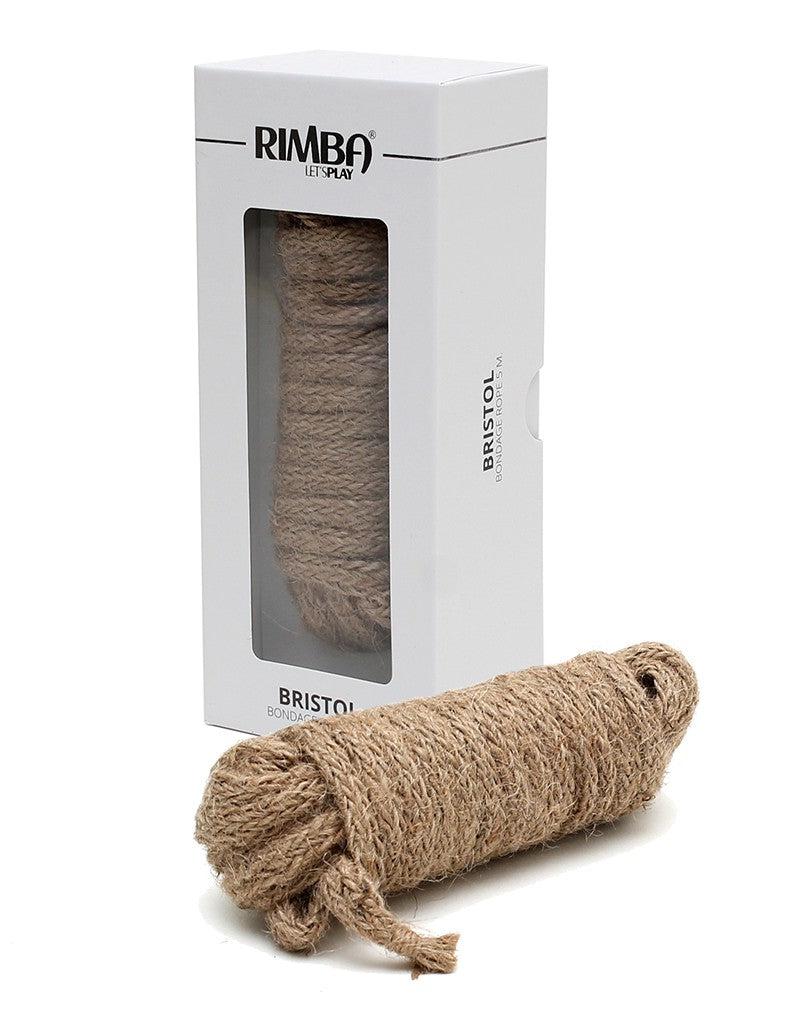 Rimba - Bristol - Natural Hennep Bondagetouw - 5 Meter-Laced-up.nl