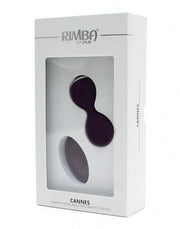 Rimba - Cannes - Oplaadbare Vagina Balletjes met Afstandsbediening - Paars-Laced-up.nl