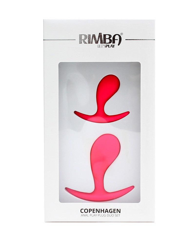 Rimba - Copenhagen - Anaal plug Set Van 2 buttplugs - Roze-Laced-up.nl