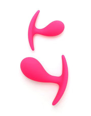 Rimba - Copenhagen - Anaal plug Set Van 2 buttplugs - Roze-Laced-up.nl