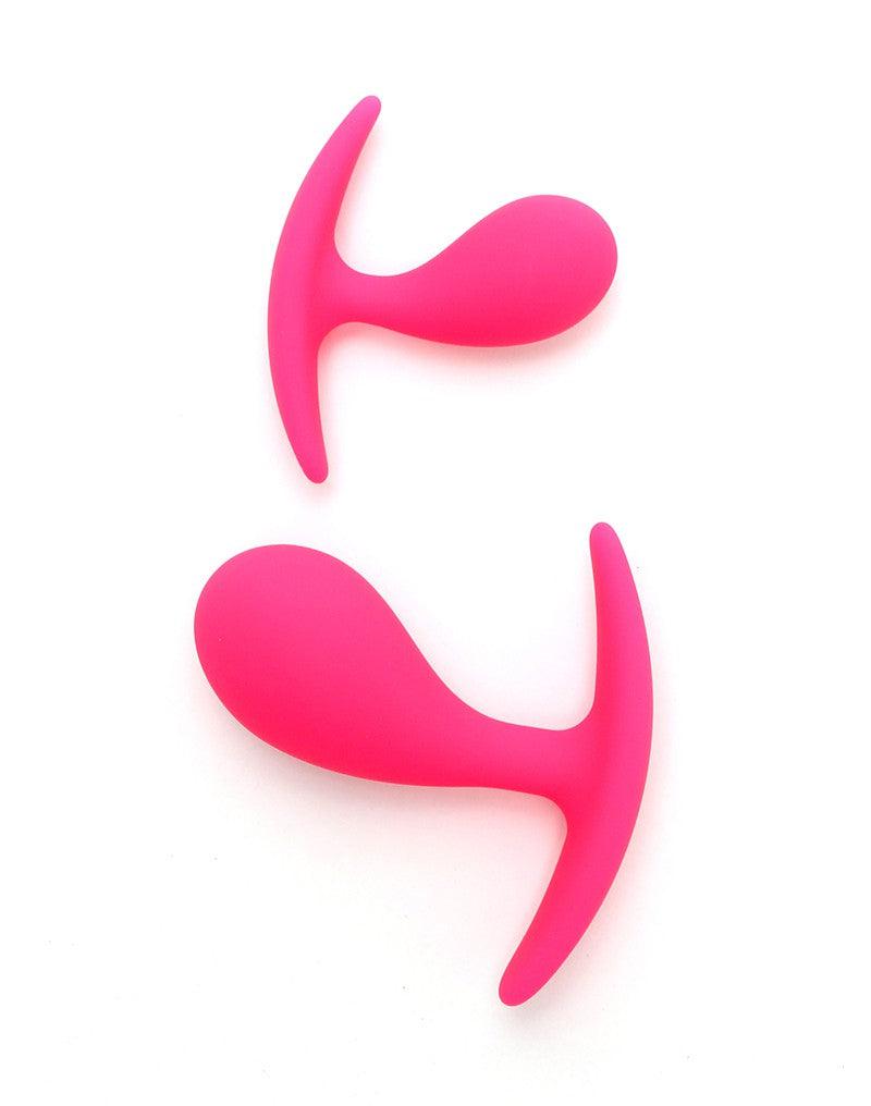 Rimba - Copenhagen - Anaal plug Set Van 2 buttplugs - Roze-Laced-up.nl