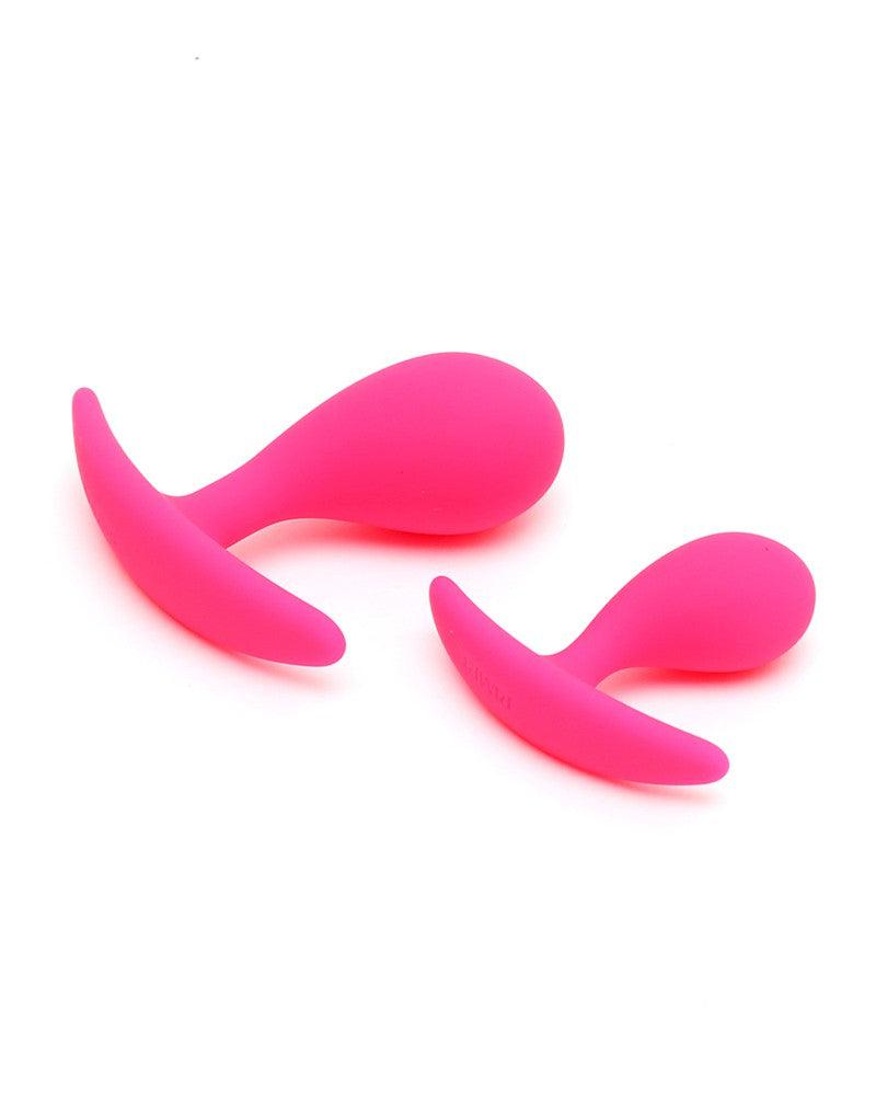 Rimba - Copenhagen - Anaal plug Set Van 2 buttplugs - Roze-Laced-up.nl