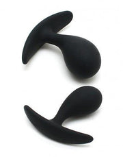 Rimba - Copenhagen - Anaal plugs - Set Van 2 buttplugs - Zwart-Laced-up.nl