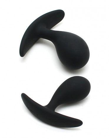 Rimba - Copenhagen - Anaal plugs - Set Van 2 buttplugs - Zwart-Laced-up.nl