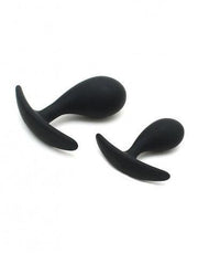 Rimba - Copenhagen - Anaal plugs - Set Van 2 buttplugs - Zwart-Laced-up.nl