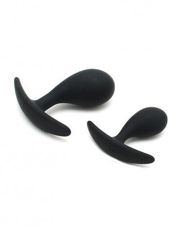 Rimba - Copenhagen - Anaal plugs - Set Van 2 buttplugs - Zwart-Laced-up.nl