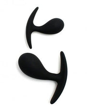 Rimba - Copenhagen - Anaal plugs - Set Van 2 buttplugs - Zwart-Laced-up.nl