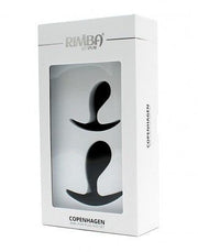 Rimba - Copenhagen - Anaal plugs - Set Van 2 buttplugs - Zwart-Laced-up.nl
