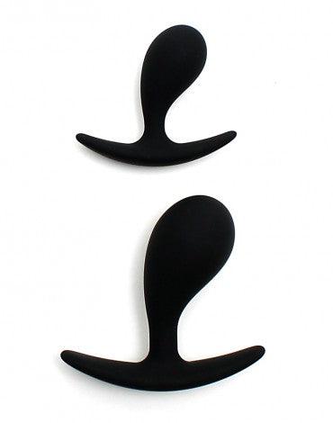 Rimba - Copenhagen - Anaal plugs - Set Van 2 buttplugs - Zwart-Laced-up.nl