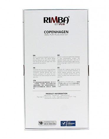 Rimba - Copenhagen - Anatomisch Gevormde Anaalpluggen - Siliconen - Paars-Laced-up.nl