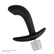 Rimba Electro Play - E-Stim Anal Plug - E-Stim Prostate Plug - Bipolar - Black - Laced-up.nl