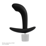 Rimba Electro Play - E-Stim Anal Plug - E-Stim Prostate Plug - Bipolar - Black - Laced-up.nl