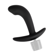 Rimba Electro Play - E-Stim Anal Plug - E-Stim Prostate Plug - Bipolar - Black-Laced-up.nl
