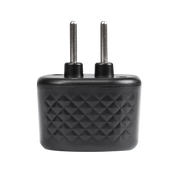 Rimba Electro Play - E-Stim Buttplug - Bi-Polair - Zwart-Erotiekvoordeel.nl